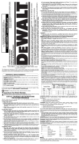 DeWalt D25651 Manual de usuario