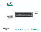 QSC PowerLight Series Manual de usuario