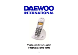 Daewoo DTD-7000 Manual de usuario