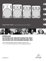 Behringer Eurolive B210D Manual de usuario