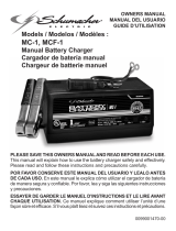 Schumacher Electric MCF-1 Instrucciones de operación