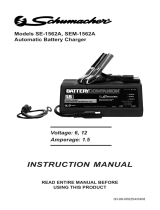 Schumacher Electric SEM-1562A Manual de usuario