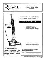 Royal Vacuum Cleaner El manual del propietario