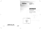Clarion DVH920 El manual del propietario