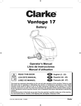 Clarke Vantage 17 Battery Manual de usuario