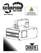 Chauvet Scorpion GBC Manual de usuario