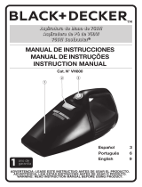 Black and Decker VH800 Manual de usuario