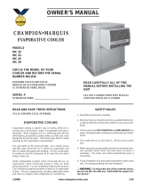 Champion Cooler RWC35 El manual del propietario