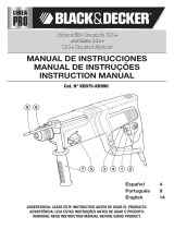 Black & Decker Linea PRO KD990 Manual de usuario