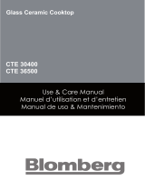 Blomberg CTE36500 Manual de usuario