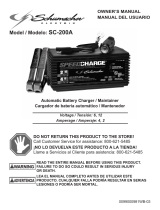 Schumacher Electric SC-200A Manual de usuario