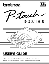 Brother 1800 Manual de usuario