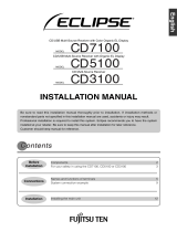 Eclipse - Fujitsu Ten CD5100 Manual de usuario