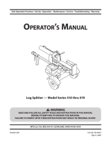 MTD 510 series Manual de usuario