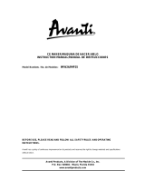 Avanti IMP25 Manual de usuario