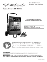 Schumacher Electric SE-1555A El manual del propietario