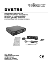 Velleman DVBTR Manual de usuario