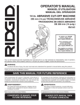 Rigid R4141 Manual de usuario