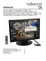 Velleman DVR-4LCD Manual de usuario