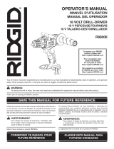 RIDGID R9651 Guía del usuario