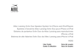 Altec Lansing Octive M202 Manual de usuario