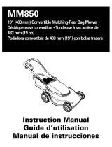 Black and Decker MM850 Manual de usuario