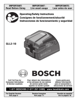 Bosch Power Tools GPL5 Manual de usuario