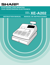 Sharp XE-A202 - Electronic Cash Register El manual del propietario