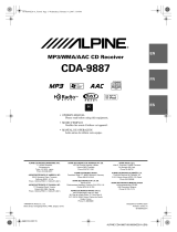 Alpine CDA-9887 El manual del propietario