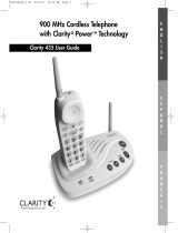 Clarity C435 Manual de usuario