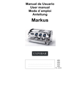 Expobar Markus Manual de usuario