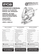 Ryobi JS481L Manual de usuario