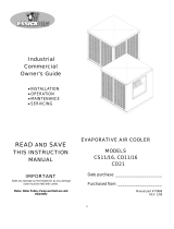Essick CS16 El manual del propietario