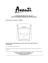 Avanti PIM25SS Manual de usuario