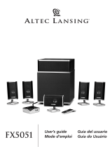 Altec Lansing FX5051 Guía del usuario
