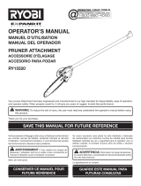 Ryobi Expand-it UT15520C Manual de usuario