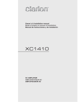 Clarion XC1410 Guía de instalación