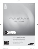 Samsung WF419AAW - 4.3 cu. ft. Front Load Washer Manual de usuario