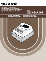 Sharp XE-A101 Manual de usuario