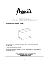 Avanti CF208G Manual de usuario