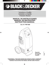 Black & Decker PW1550 Manual de usuario