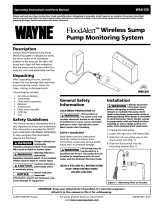 Wayne FloodAlert WSA120 Instrucciones de operación