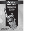 Cobra Electronics 2-Way Radio Manual de usuario