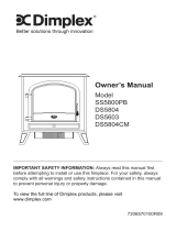Dimplex SS5800PB El manual del propietario