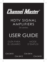 Channel Master CM-3410 Manual de usuario