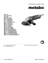 Metabo WE 14-150 Plus Manual de usuario