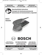 Bosch ROS20VSC Manual de usuario