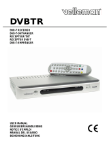 Velleman DVBTR Manual de usuario