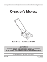 MTD Series A4 Manual de usuario