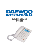 Daewoo International DTC-310 Guía del usuario